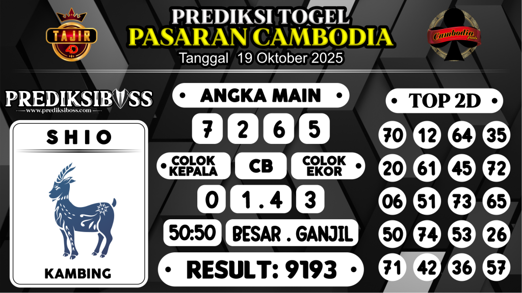 https://prediksibosszen.com/prediksi-boss-togel-cambodia-minggu-19-oktober-2025/