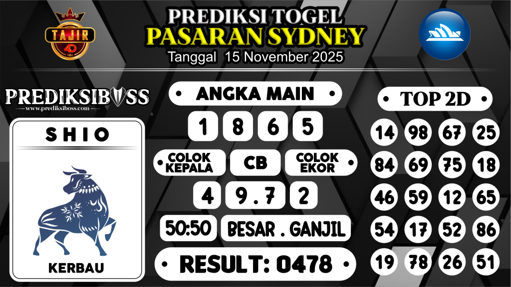 https://prediksibosszen.com/prediksi-boss-togel-sidney-sabtu-15-november-2025/