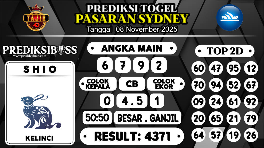 https://prediksibosszen.com/prediksi-boss-togel-sidney-sabtu-08-november-2025/